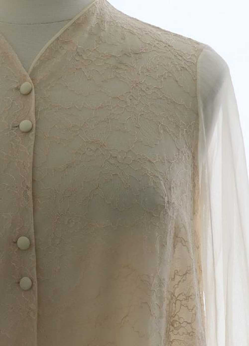 1970's Womens Lace Shirt - image 2