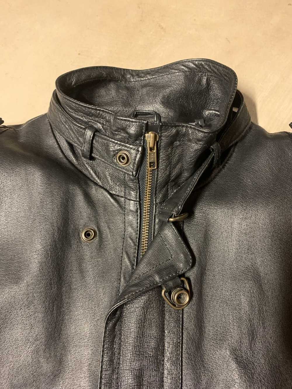 Leather Jacket × Vintage Leather Jacket - image 3