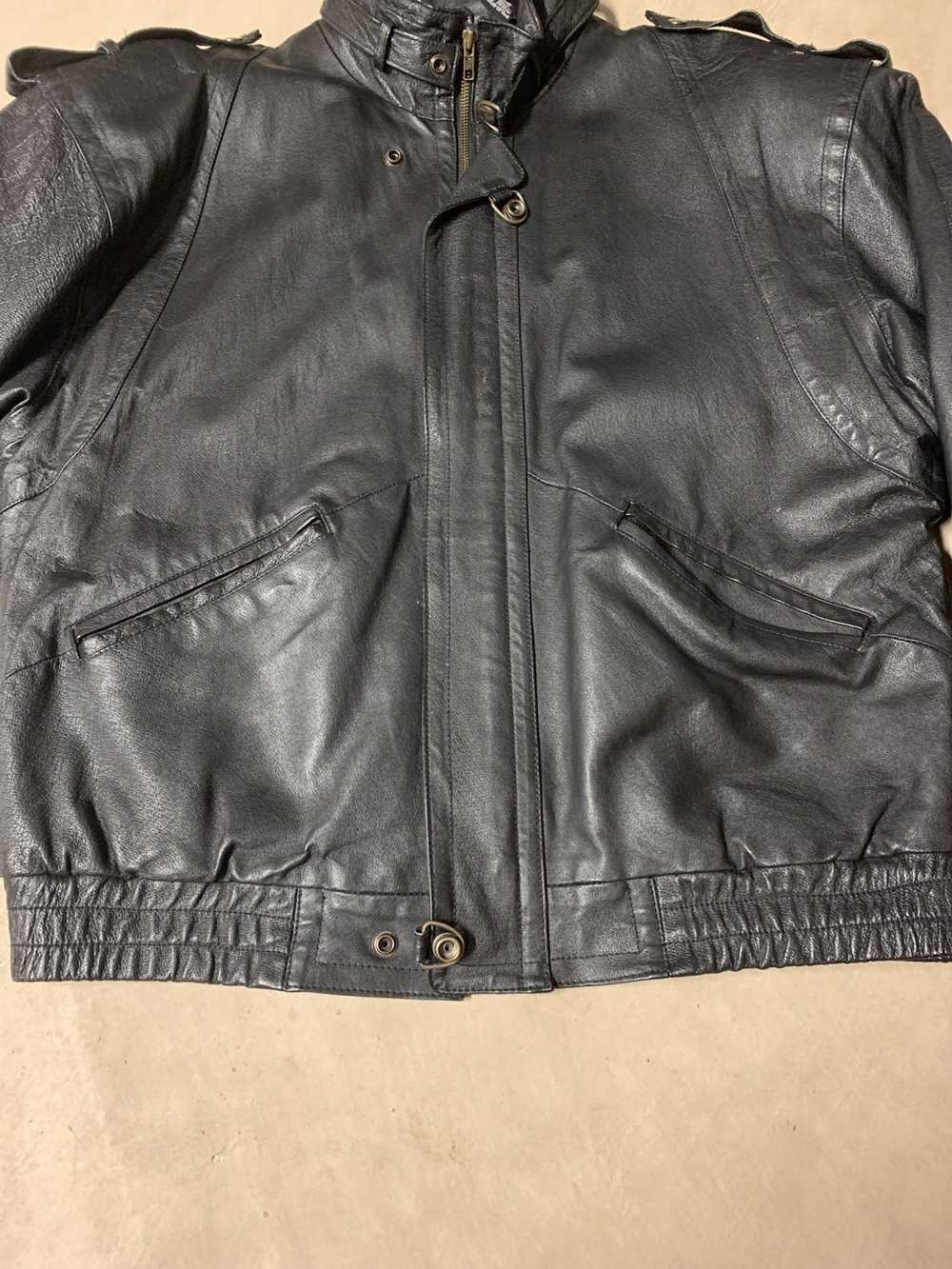 Leather Jacket × Vintage Leather Jacket - image 6