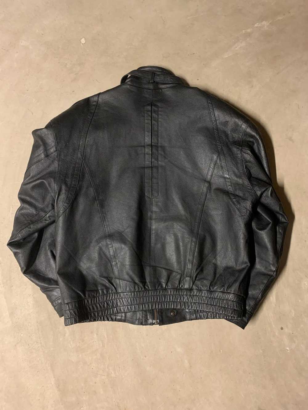 Leather Jacket × Vintage Leather Jacket - image 7