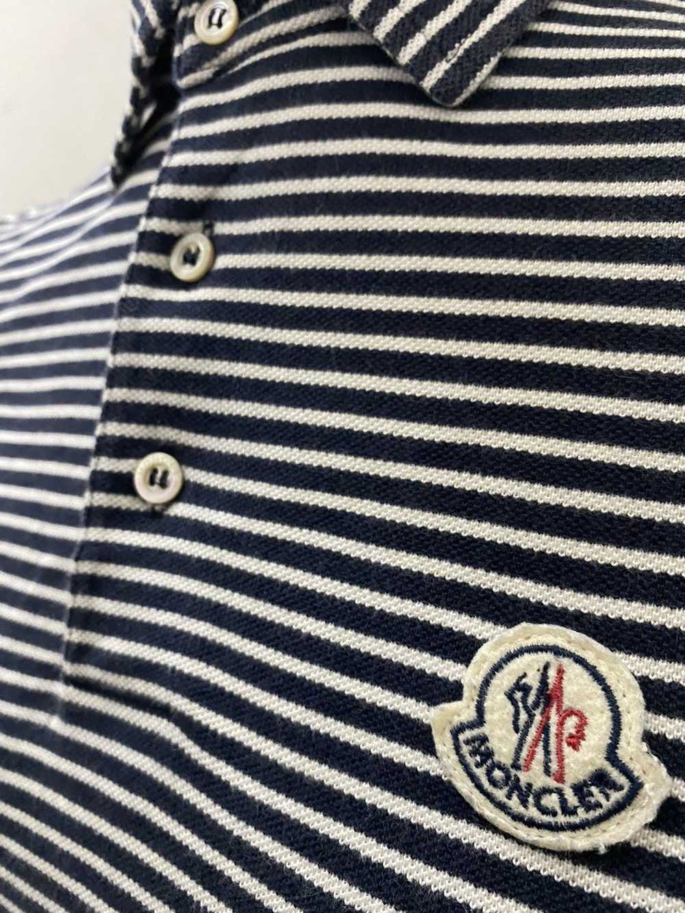 Luxury × Moncler × Vintage MONCLER POLO TEE - image 3