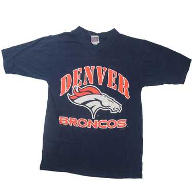 Vintage T-Shirt, Denver Broncos, Liquid Blue, Team NFL