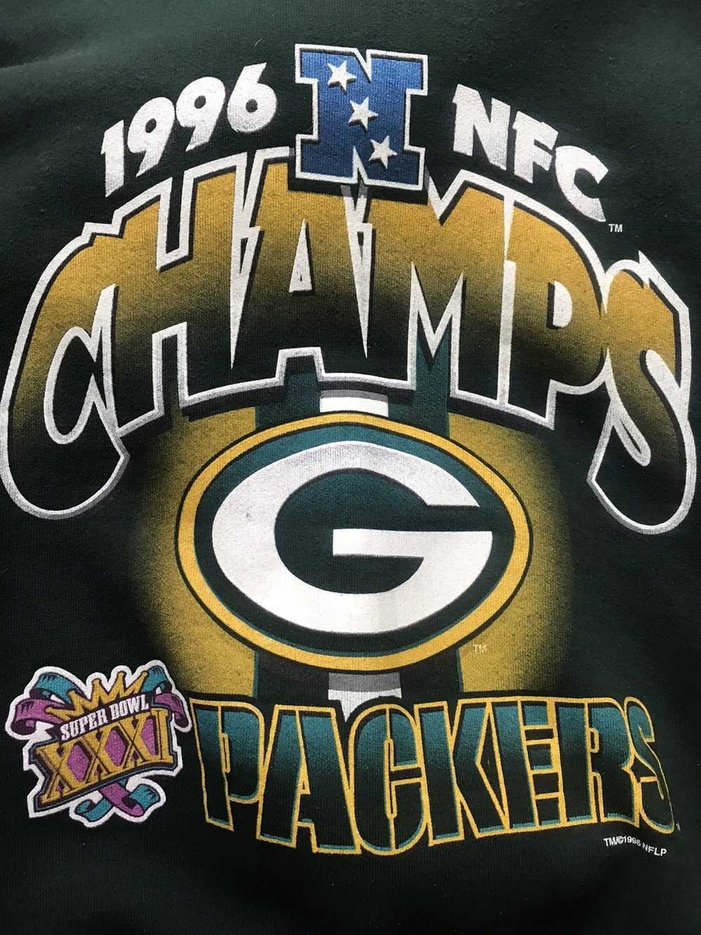 NFL Green Bay Packers 1996 NFC CHAMPS Crewneck - image 2