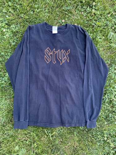 Band Tees × Streetwear × Vintage Styx World tour t