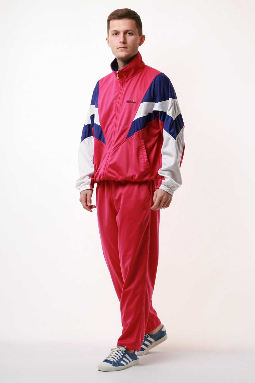 Men Retro 80s 90s Outfit Sportswear Streetwear Casual 90s Jogger Tracksuit