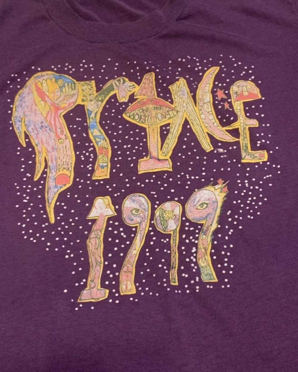 Screen Stars 1980s Prince 1999 album promo shirt … - image 3