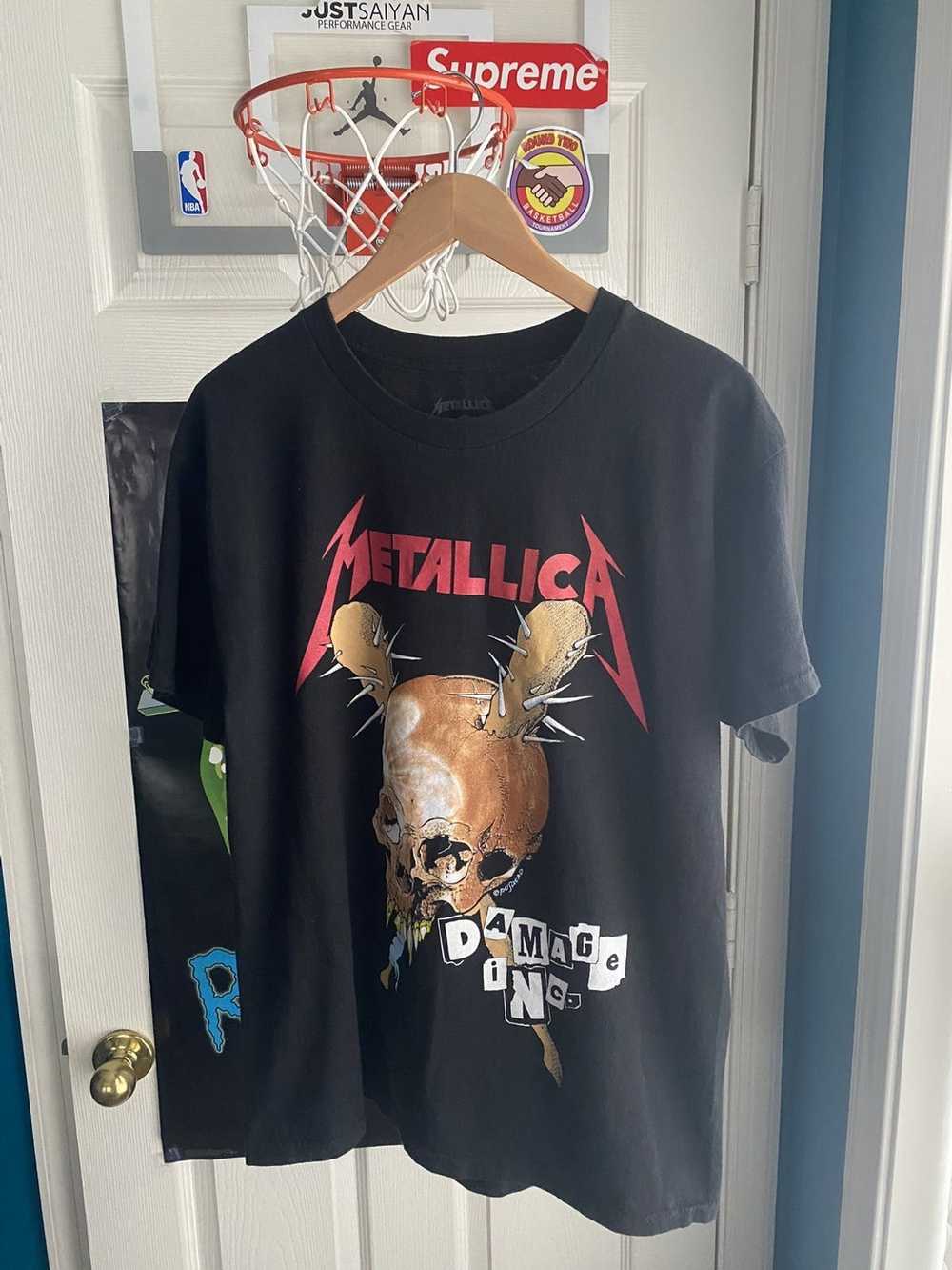 Rare Vintage Metallica Struggle Long Sleeve Tour Shir… - Gem