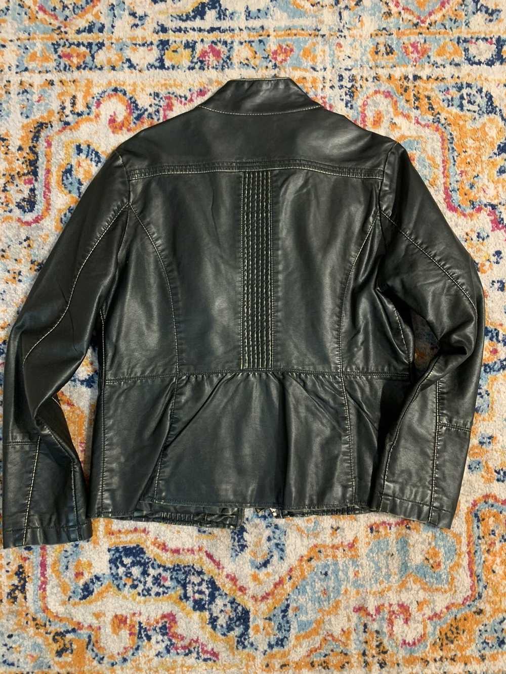 Vintage Big chill vintage faux leather jacket - image 2