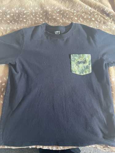 Uniqlo Monster hunter x Uniqlo camo pocket t shirt