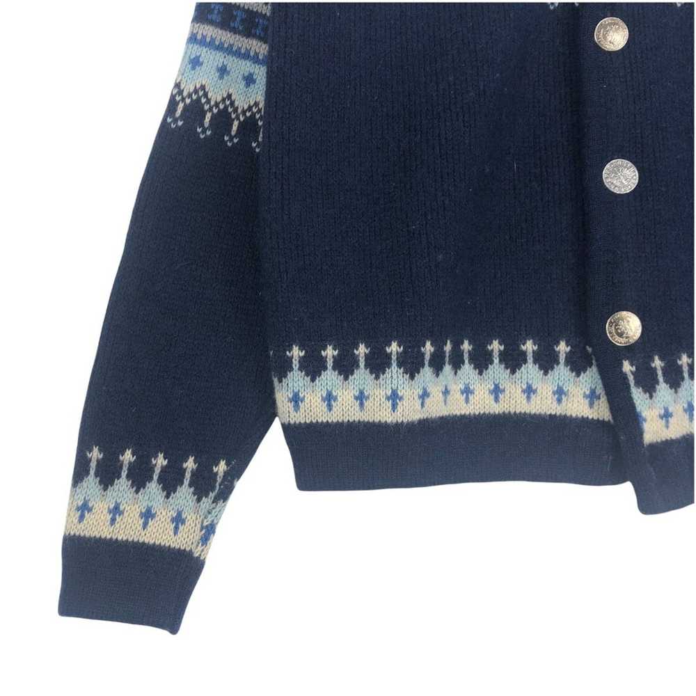 Canadian Sweater × Handknit × Made In Canada Vint… - image 4