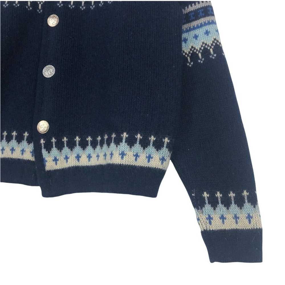 Canadian Sweater × Handknit × Made In Canada Vint… - image 5