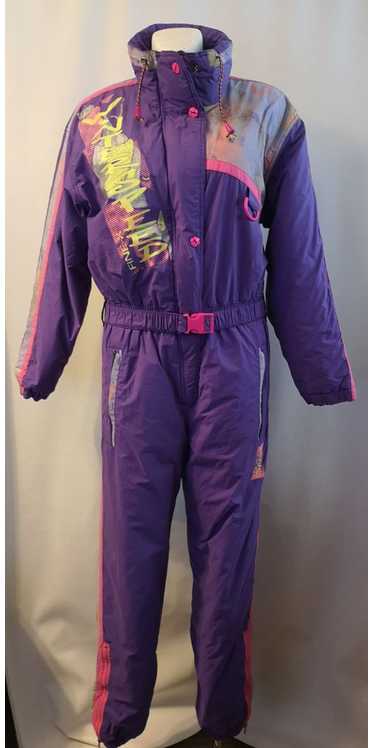 Vintage FINE-X Ski Suit Snowsuit Overall Sportswea