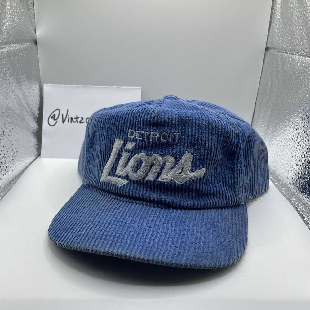 Vintage Rare Chicago Bears Sports Specialties Corduroy Script Sports Hat  Zipper | SidelineSwap