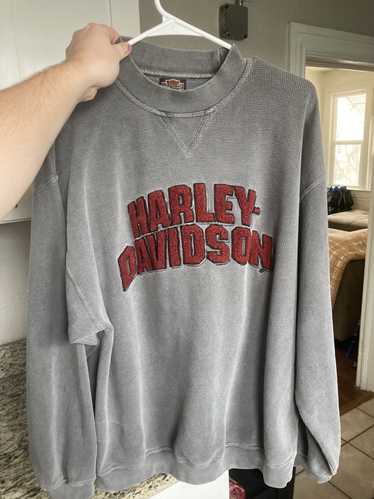 Harley Davidson Vintage Grey Harley Davidson Knit 