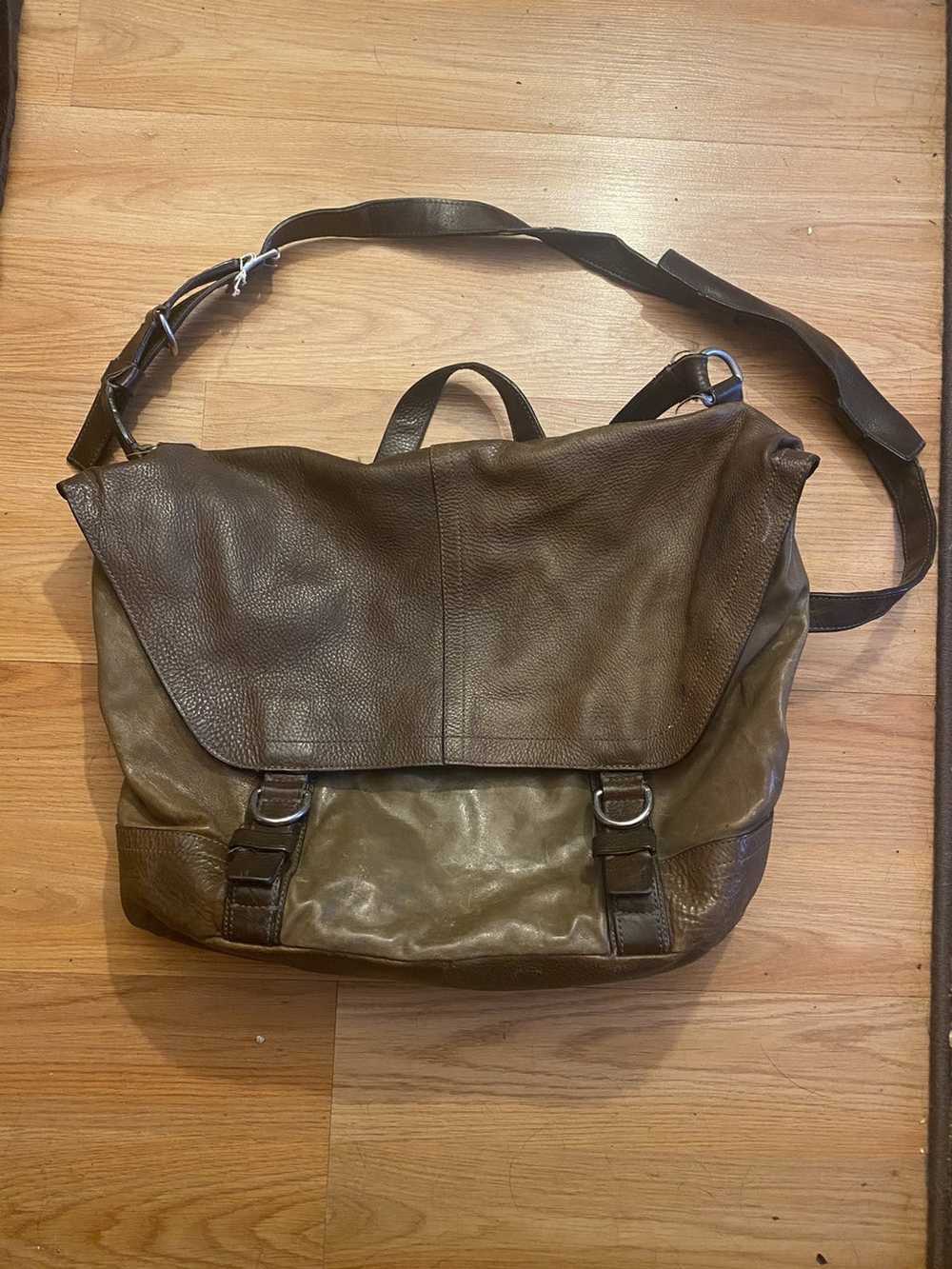 Vintage Vintage Brown Leather Bag/Satchel - image 1