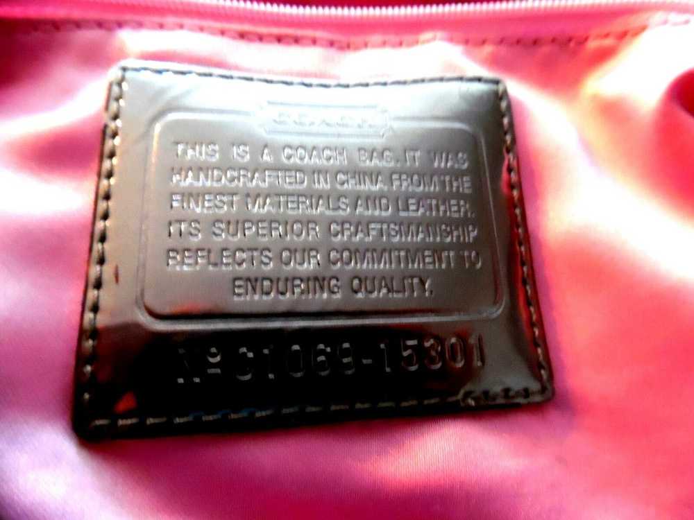 Coach Coach Poppy Storypatch Pink Glam Tote 15301 - image 7