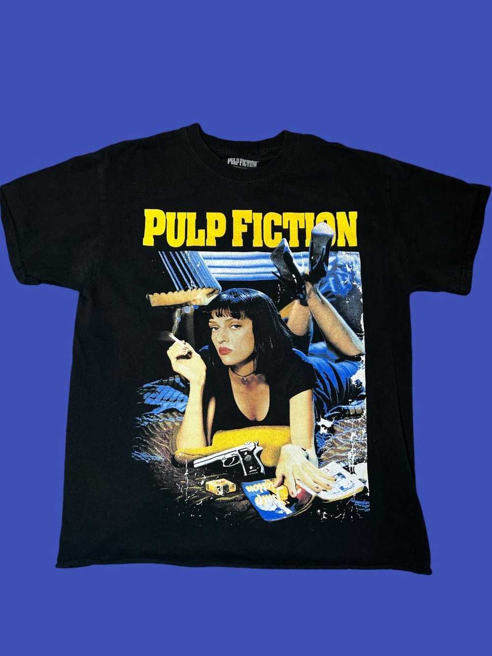Movie × Vintage Vintage Y2K Pulp Fiction T-Shirt - image 1