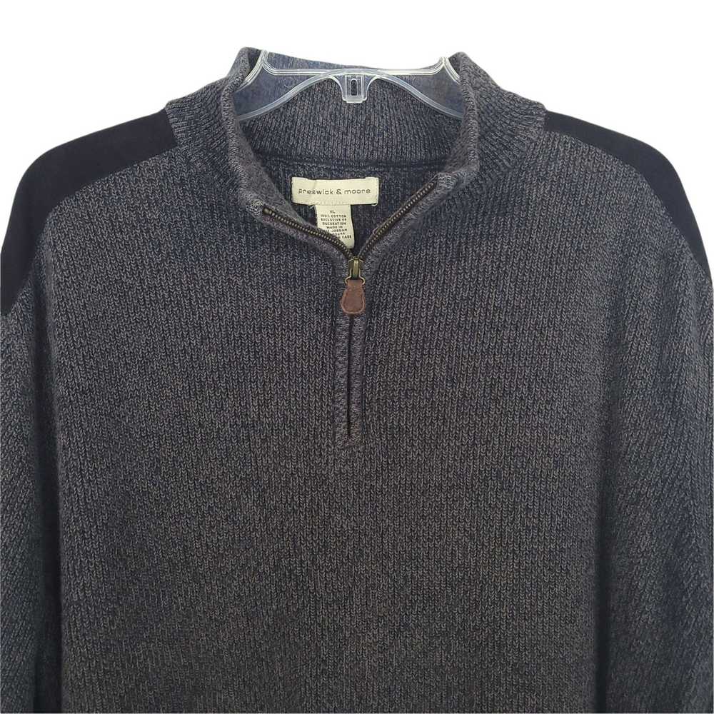 Other Presswick Moore 1/4 Zip Pullover Sweater Co… - image 3