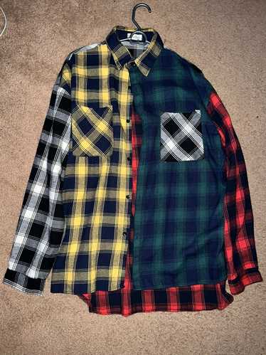 Other Cozy Long Sleeve Multicolored Button Up