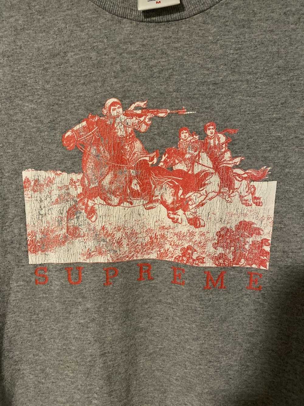 Supreme Supreme Grey Tee - image 3