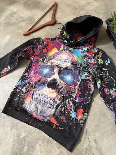 Art × Other × Streetwear Steal💫 Skull Art Hoodie - image 1