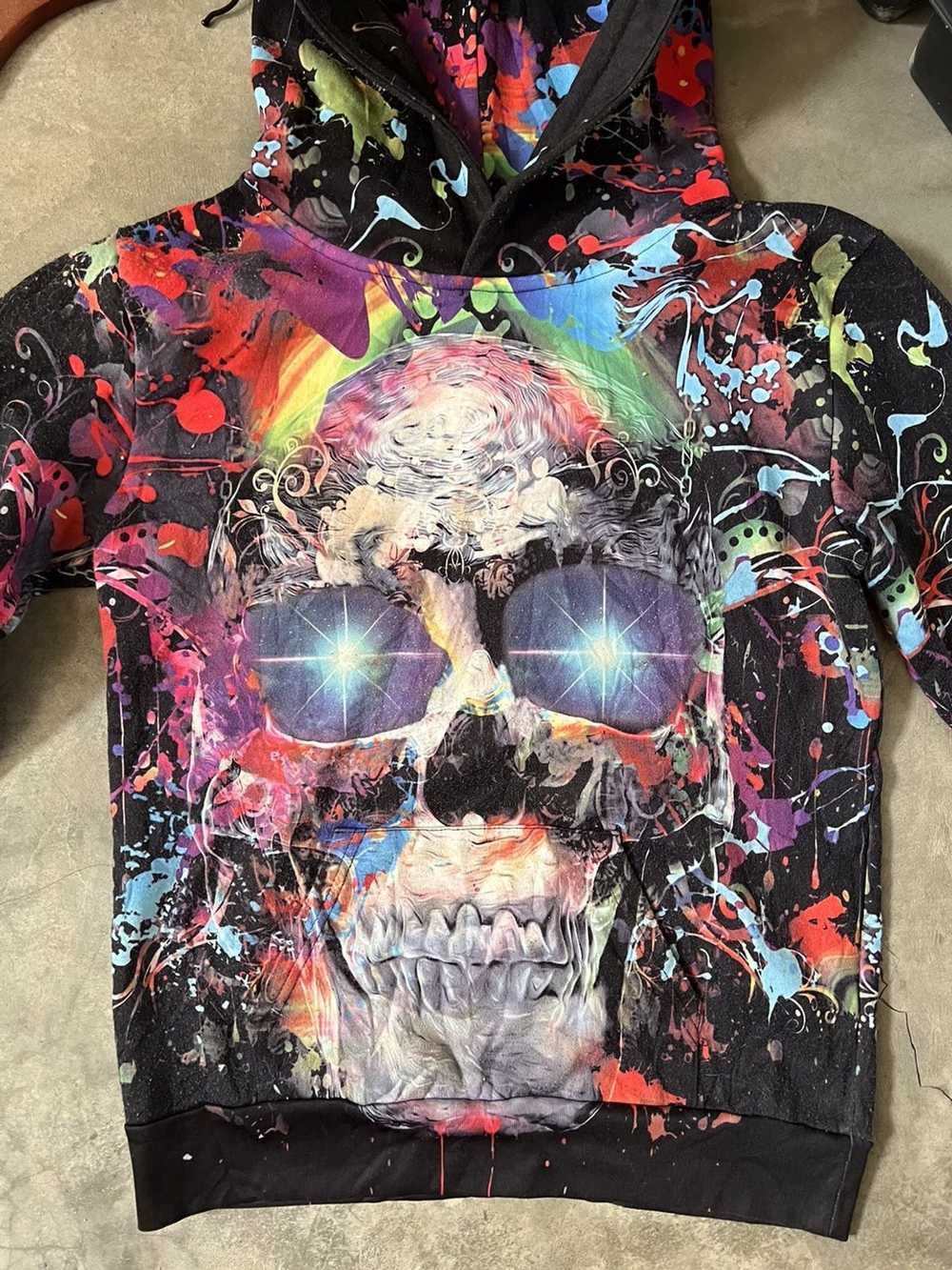 Art × Other × Streetwear Steal💫 Skull Art Hoodie - image 8