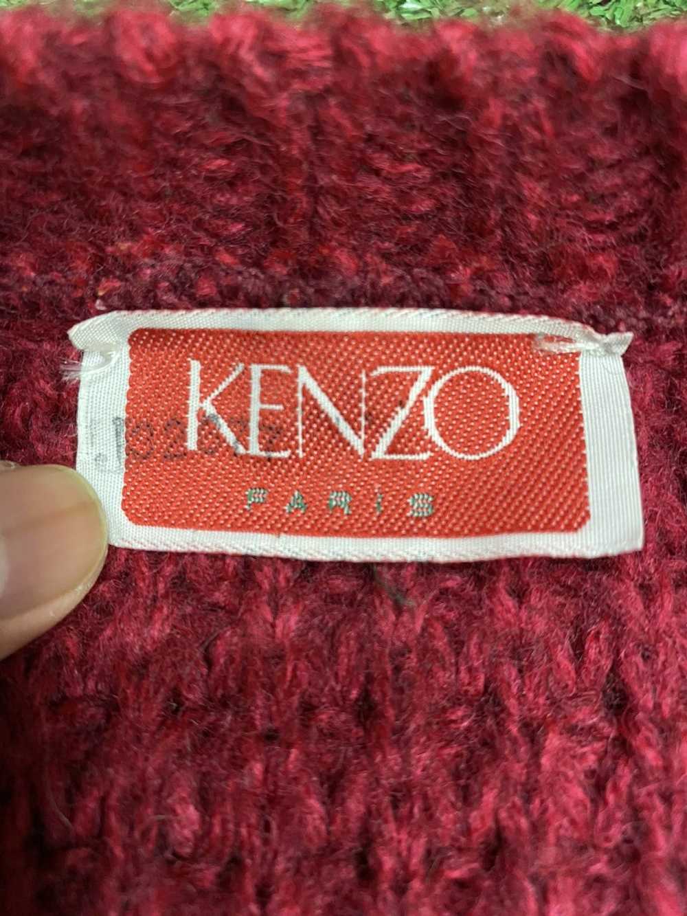 Kenzo × Vintage Vintage Kenzo Knitwear Wool - image 4