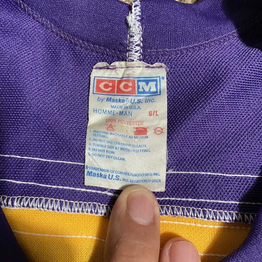 Ccm × Vintage 90s Vintage CCM Jersey Los Angeles … - image 3