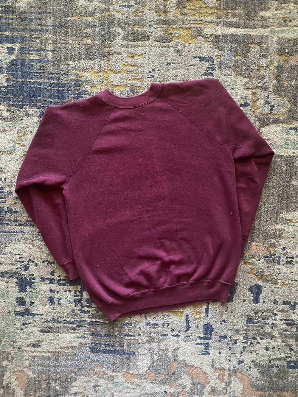 Vintage 1960’s plum sweatshirt - image 4