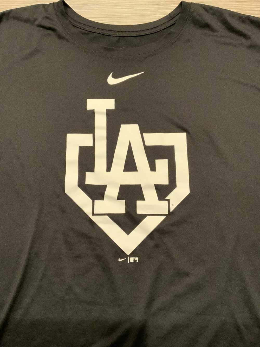 Nike, Shirts & Tops, Nikemlblos Angeles Dodgers Bellinger Jersey Blue  White Youth Size Large L New