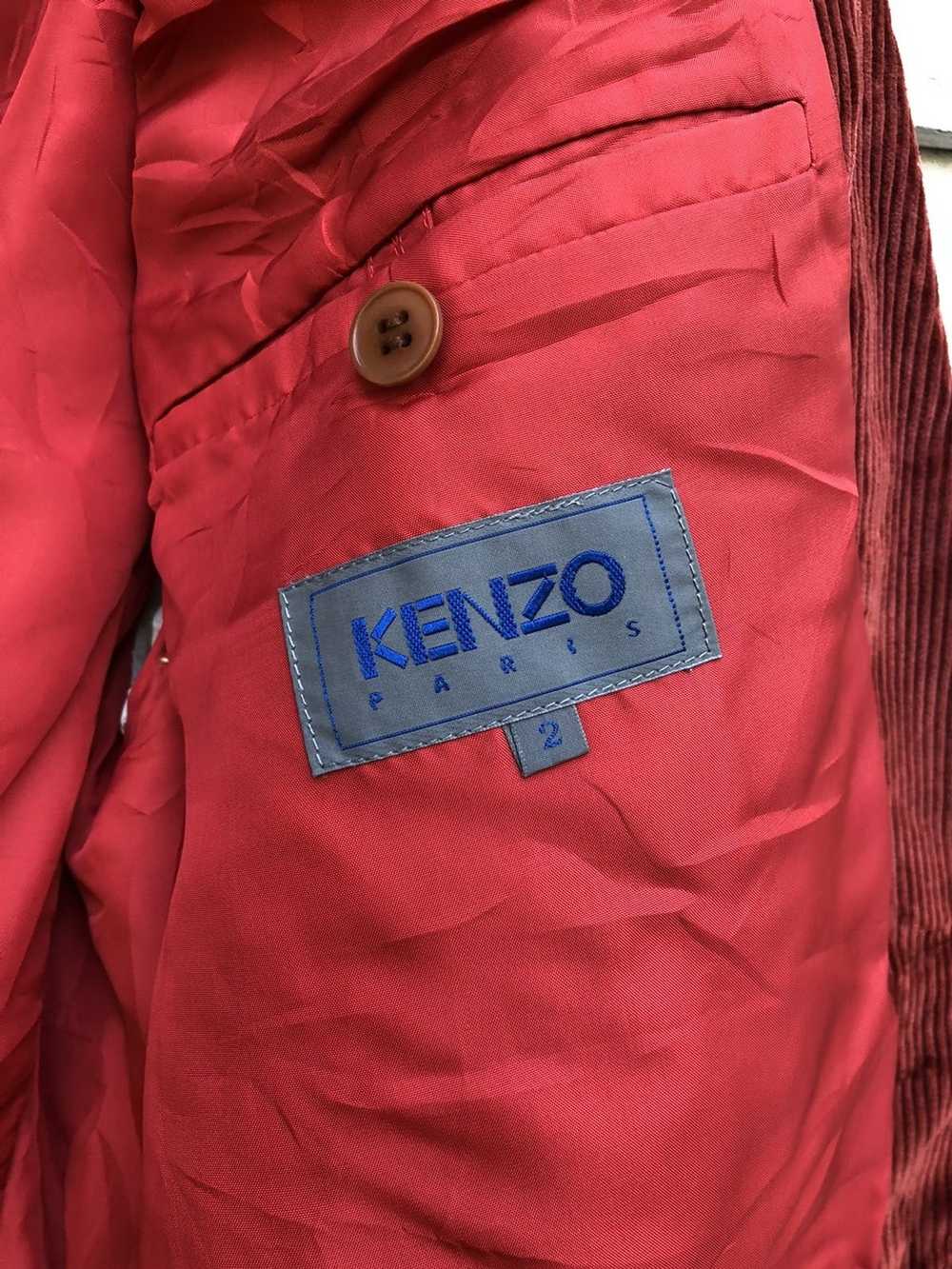 Kenzo × Vintage Vintage Kenzo Corduroy Tailored R… - image 8