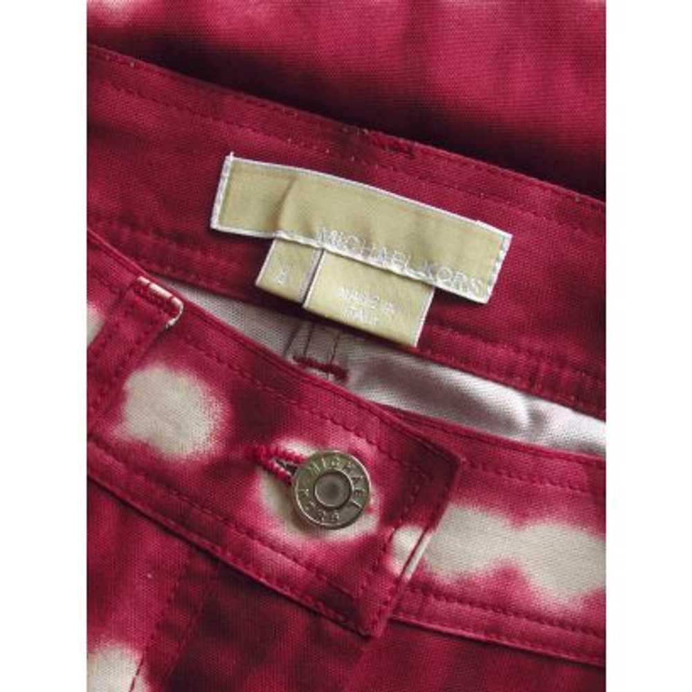 Michael Kors Collection Cranberry Tie Dyed Cotton… - image 12
