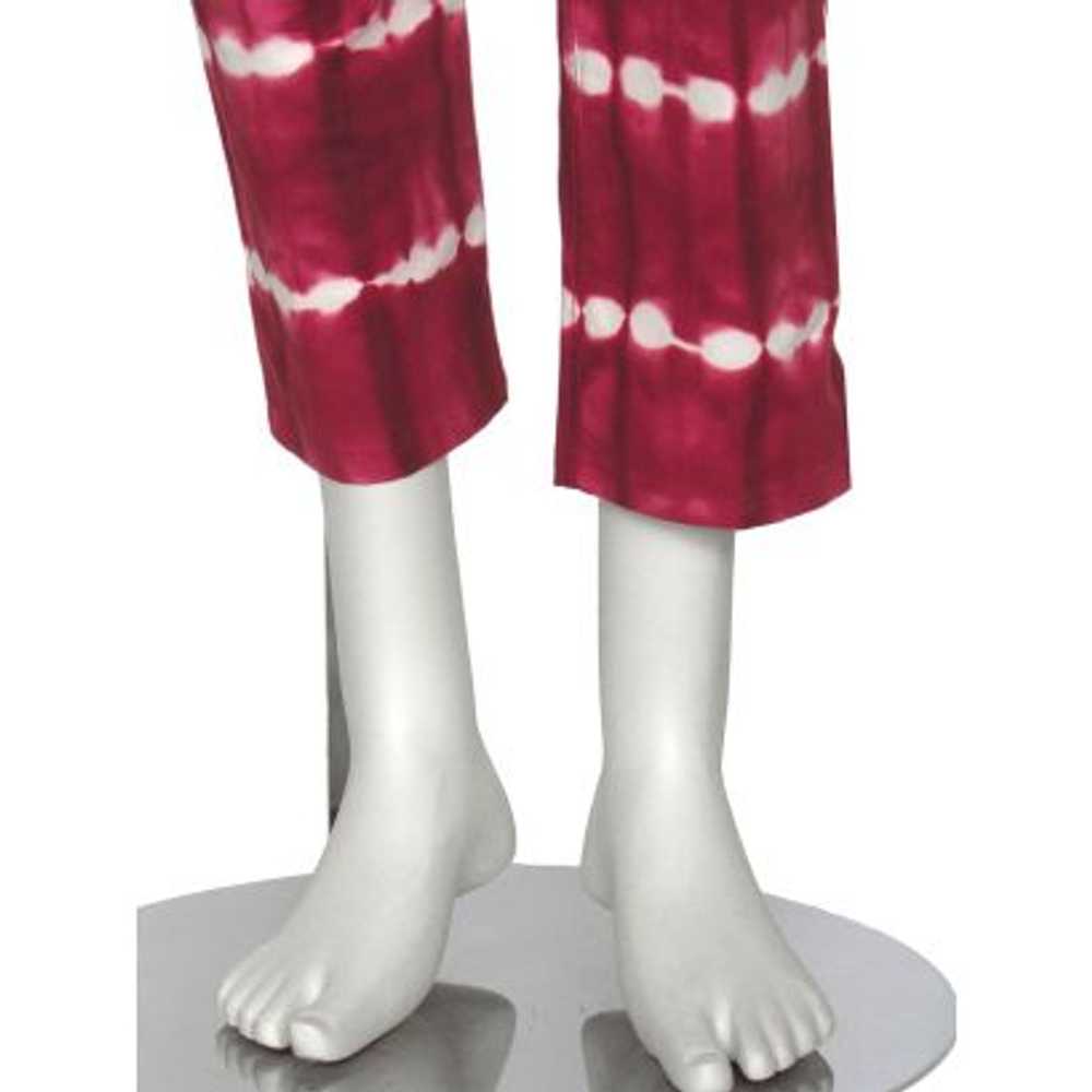 Michael Kors Collection Cranberry Tie Dyed Cotton… - image 5