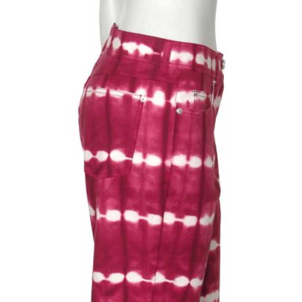 Michael Kors Collection Cranberry Tie Dyed Cotton… - image 7