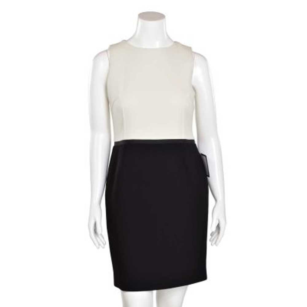 Michael Kors Collection Black & White Wool Crepe … - image 2