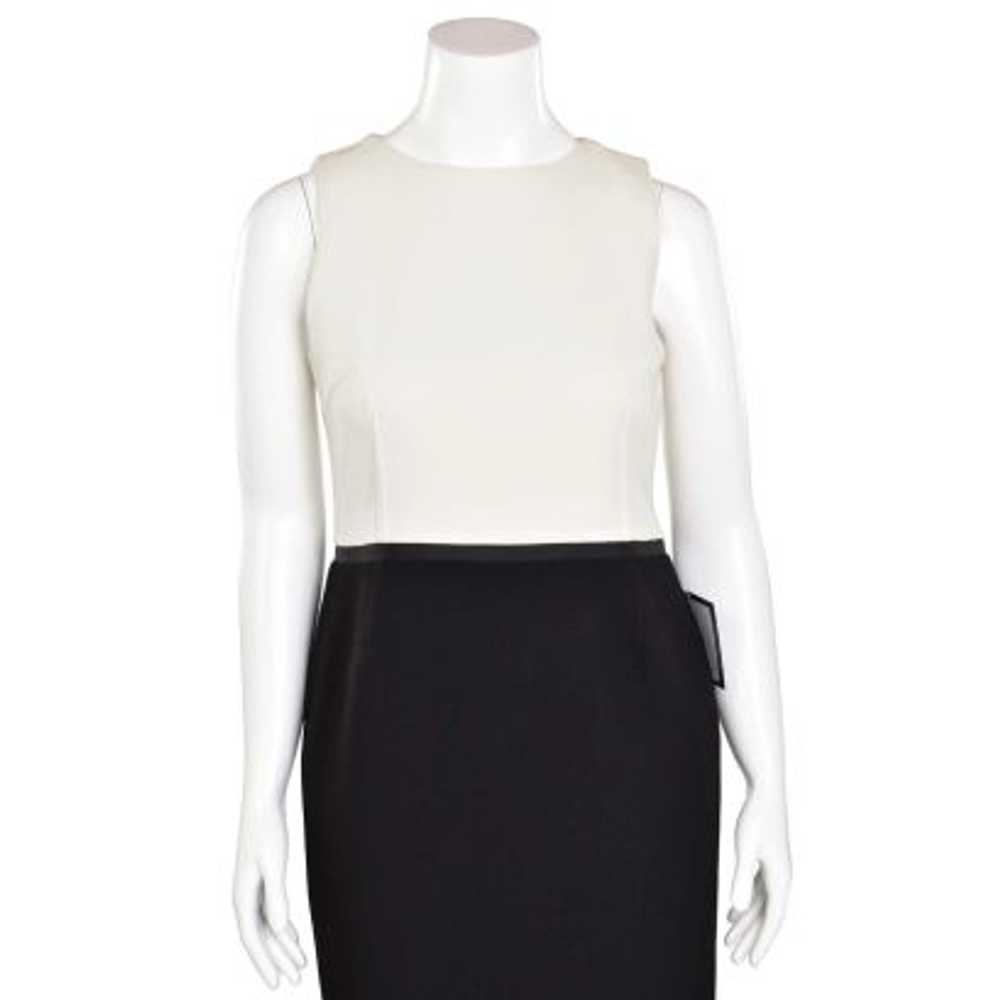 Michael Kors Collection Black & White Wool Crepe … - image 3