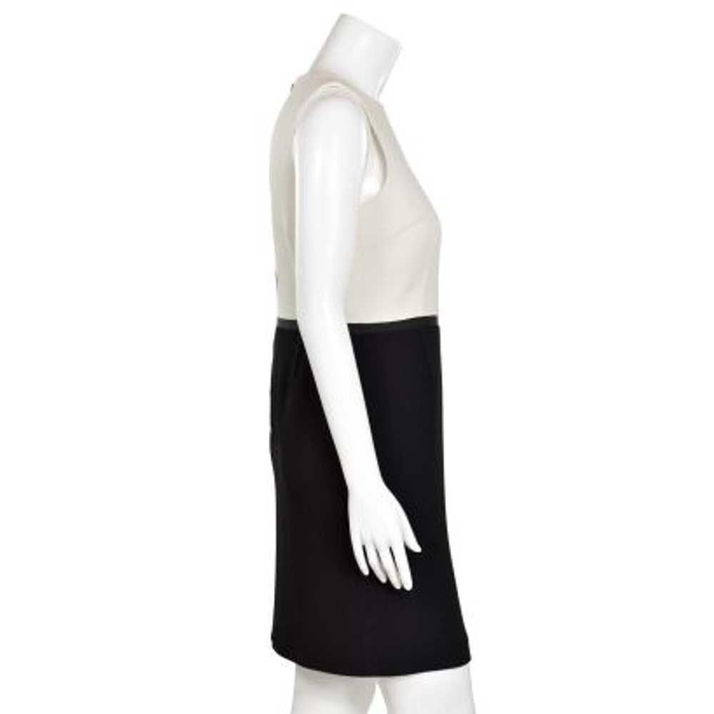 Michael Kors Collection Black & White Wool Crepe … - image 6