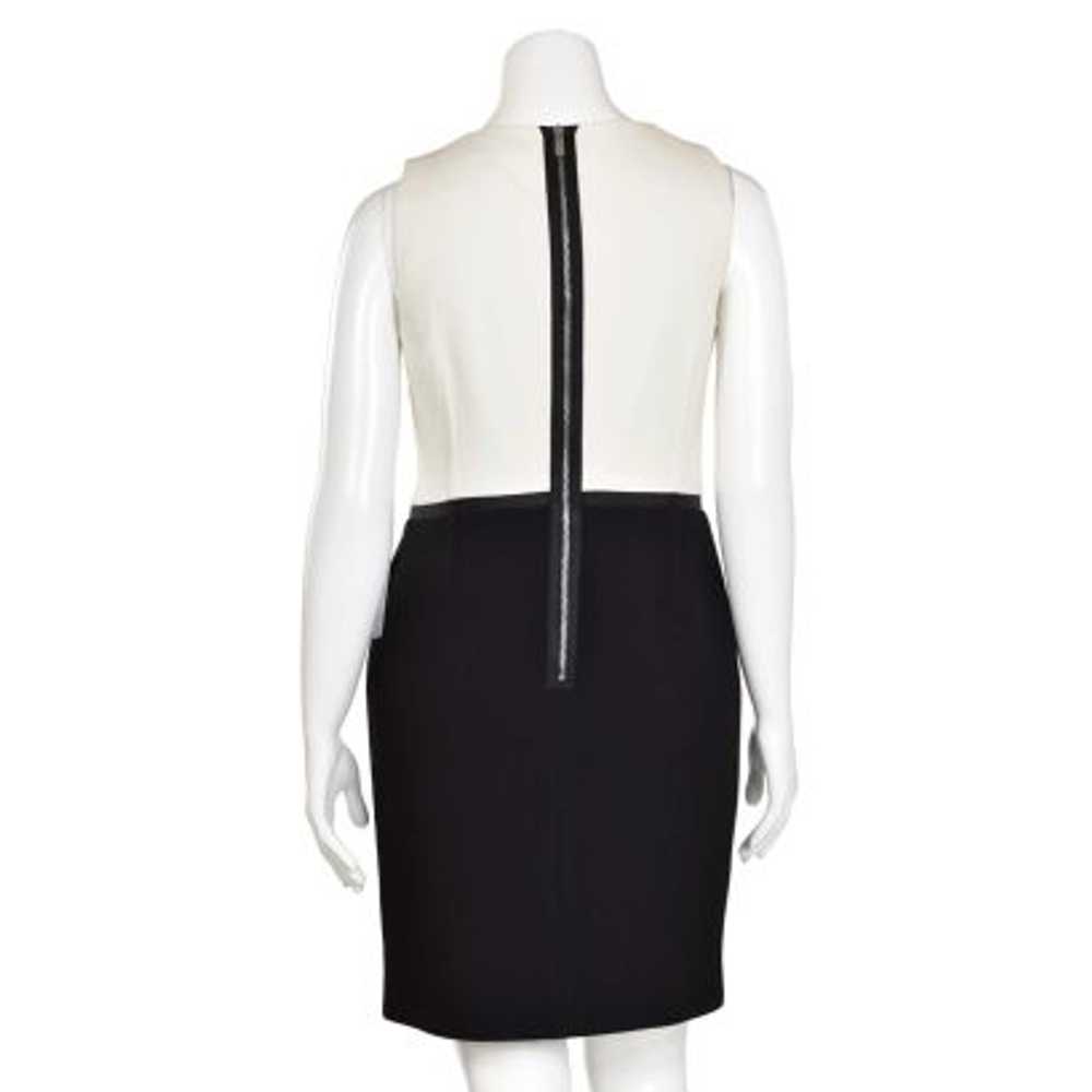 Michael Kors Collection Black & White Wool Crepe … - image 7