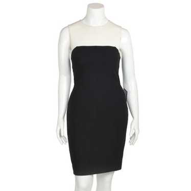 Narciso Rodriguez Black & White Knit Sheath Dress
