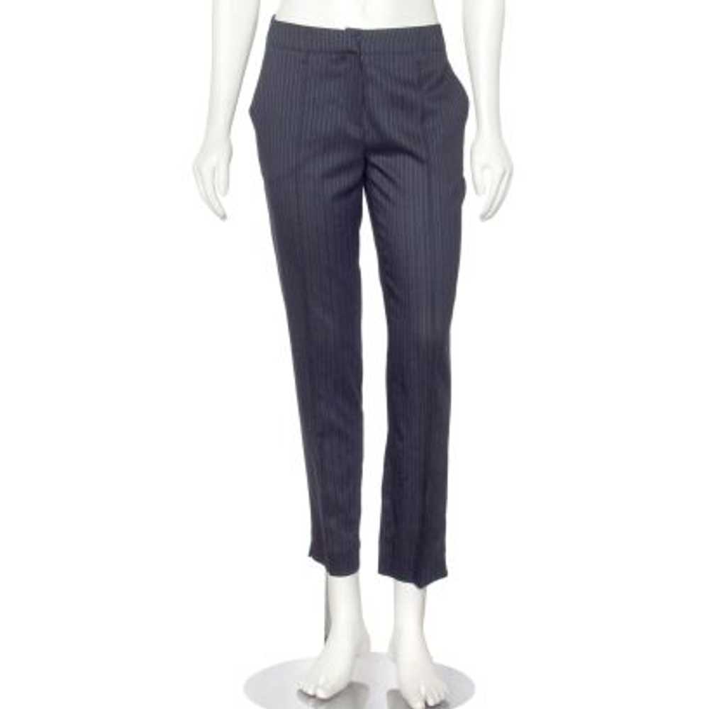 Les Copains Pinstripe Light Weight Wool Pants - image 1