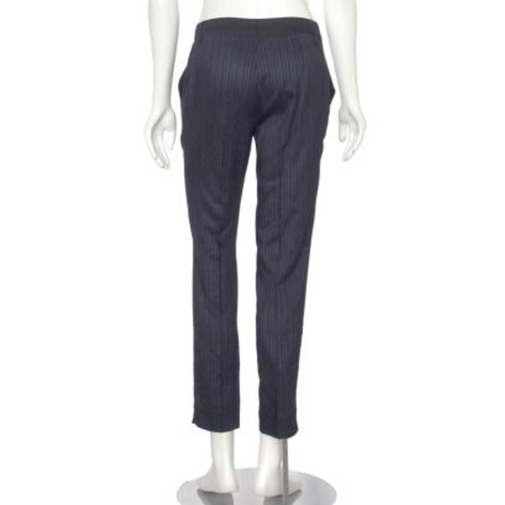 Les Copains Pinstripe Light Weight Wool Pants - image 5