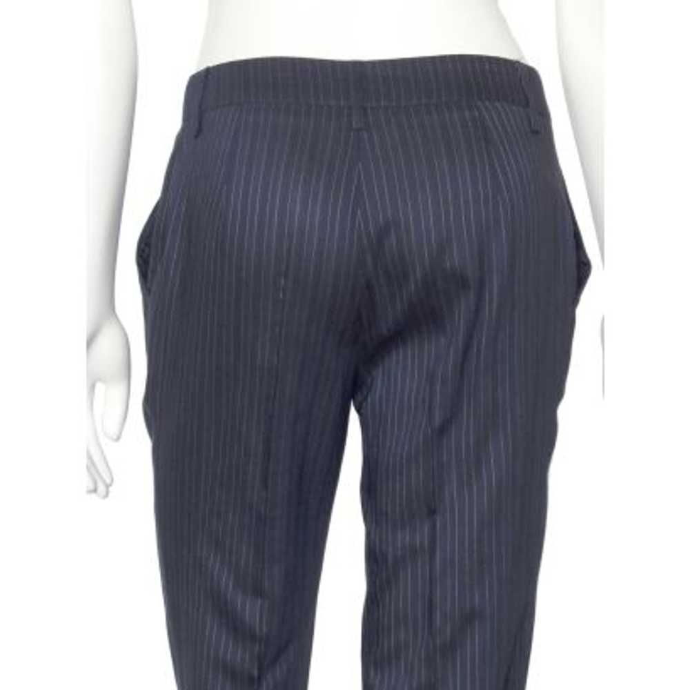 Les Copains Pinstripe Light Weight Wool Pants - image 6