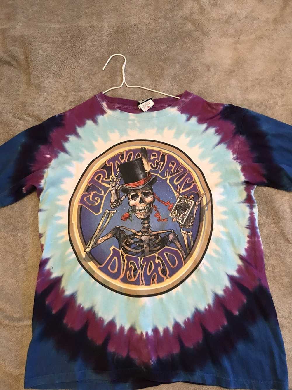 Labels Vintage Streetwear Liquid Blue Houston Astro’s “Steal Your Base” Grateful Dead Blue Navy Athletic T Shirt Medium