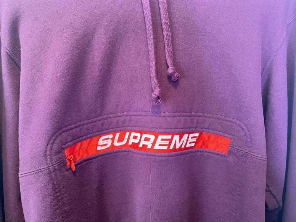 Supreme Supreme SS19 Zip Pouch Hooded Sweatshirt … - image 3