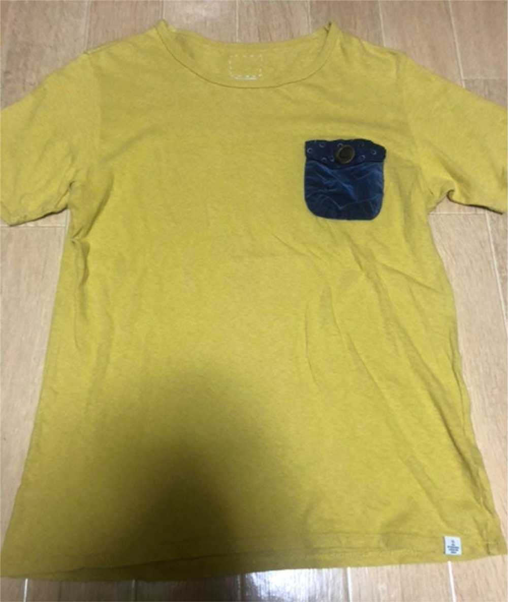 Visvim Visvim Indigo Pocket T Shirts Yellow S - image 1