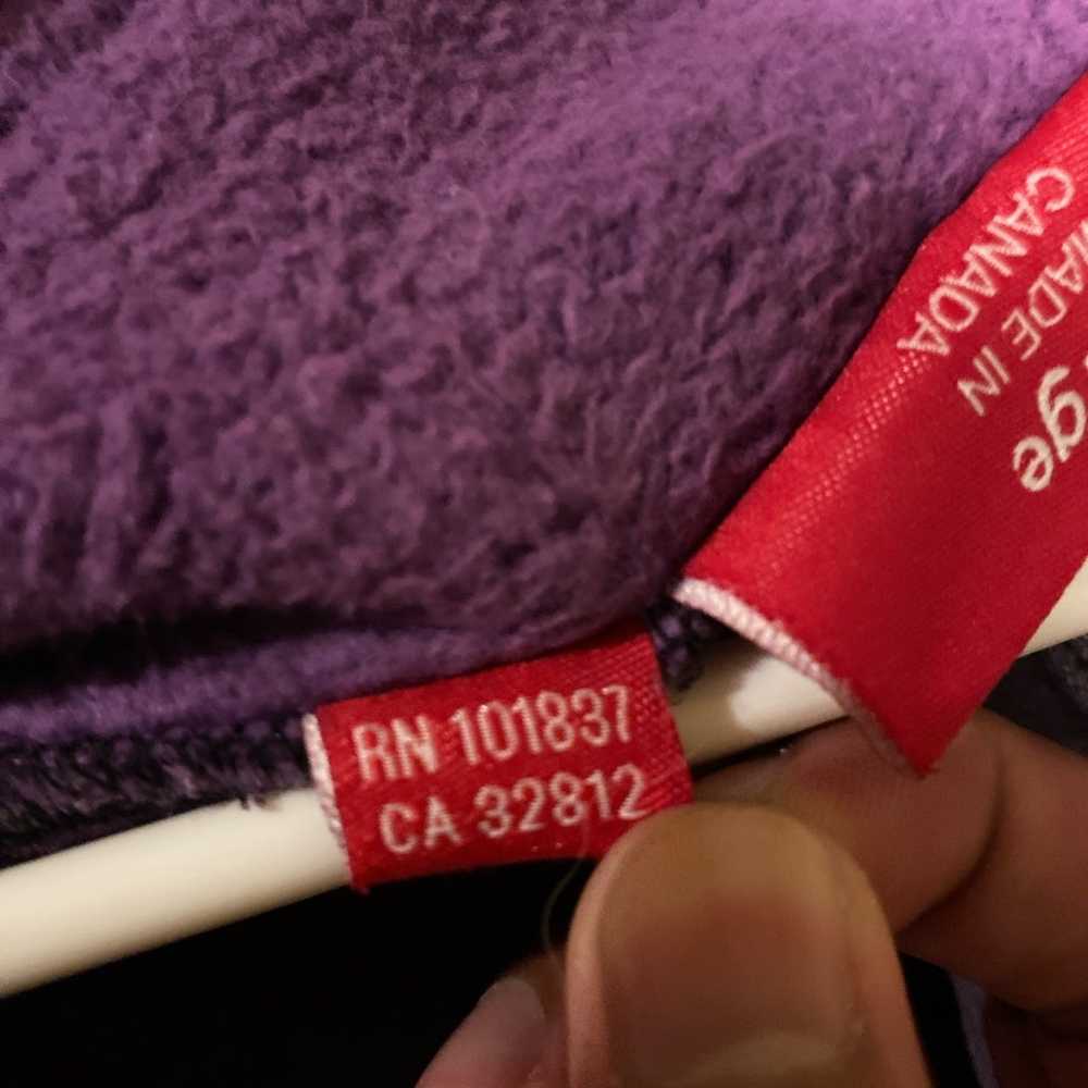 Supreme Supreme purple camo zip up hoodie - image 5