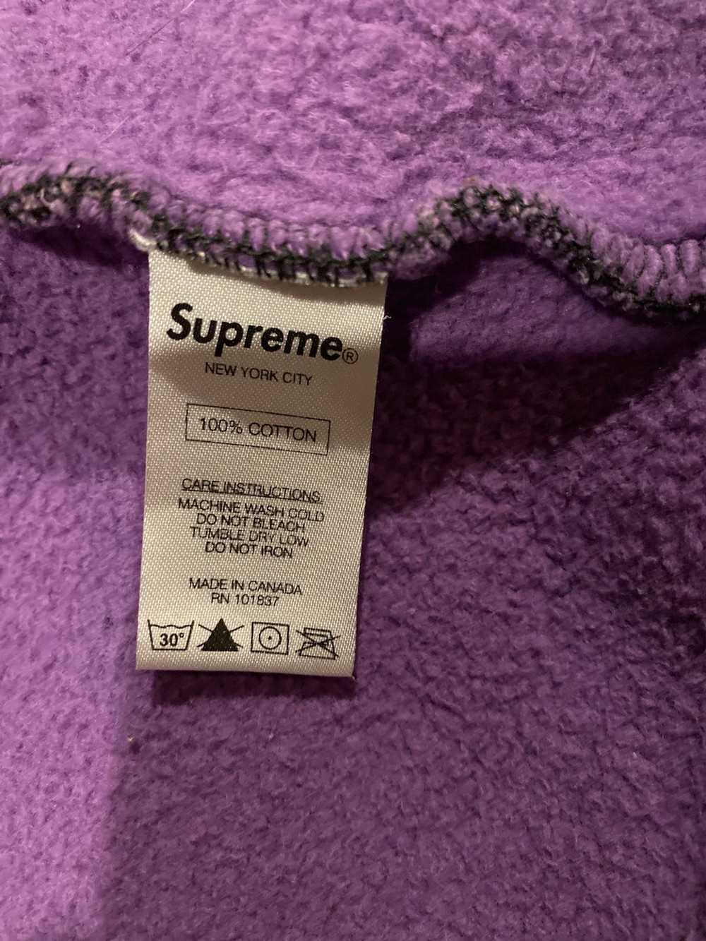 Supreme Supreme purple camo zip up hoodie - image 7