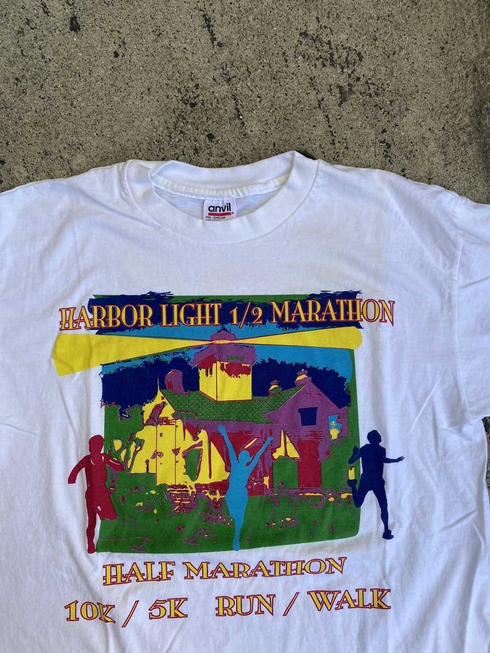 Vintage Vintage Marathon Tee - LA Harbor Light - image 2