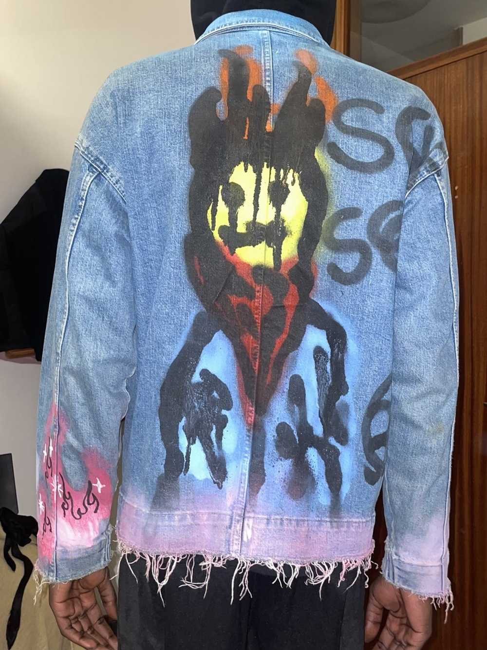 Vintage Denim customized jacket - image 3