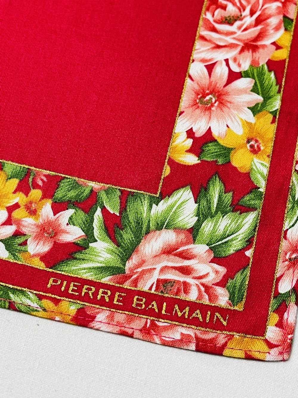 Pierre Balmain × Vintage Pierre Balmain Scarf Han… - image 3